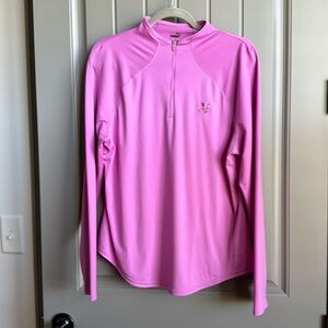 Women’s puma long sleeve sport golf shirt light purple top